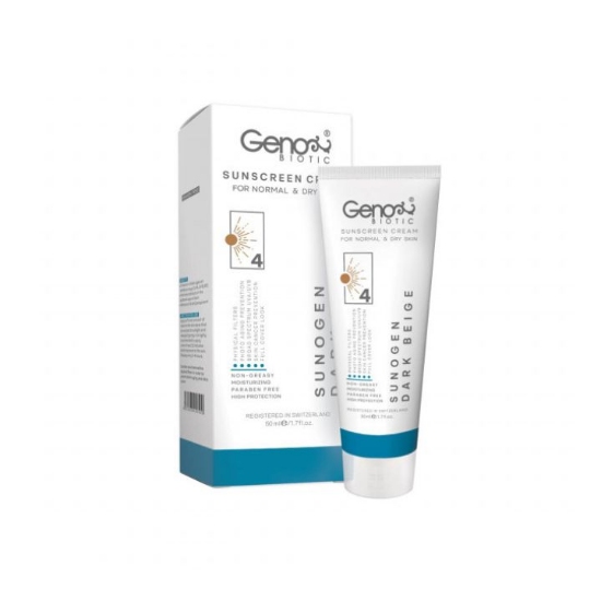 کرم ضد آفتاب SPF 50 ژنوبایوتیک